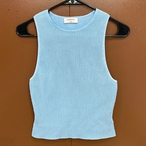 Aritzia Babaton sculpt knit racer tank